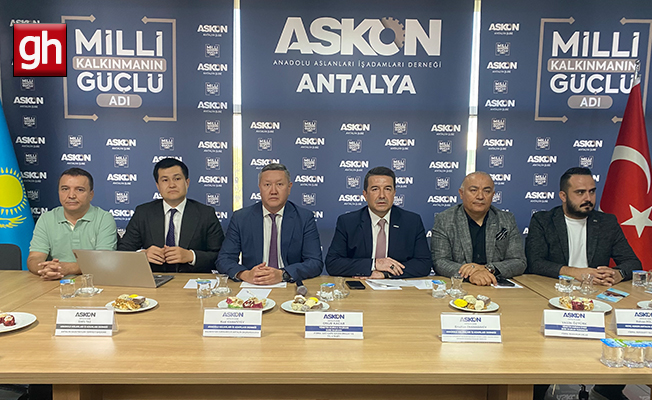 Kazakistan Antalya Başkonsolosluğu ve ASKON’dan iş dünyasına davet