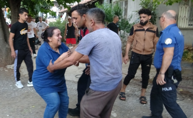  Kızını alevlerin arasından çıkardı, evi gözlerinin önünde küle döndü