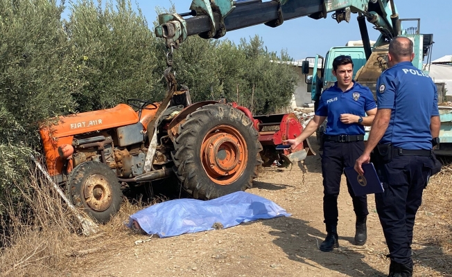Oto elektrik ustası traktörün altında can verdi Oto elektrik ustası traktörün altında can verdi