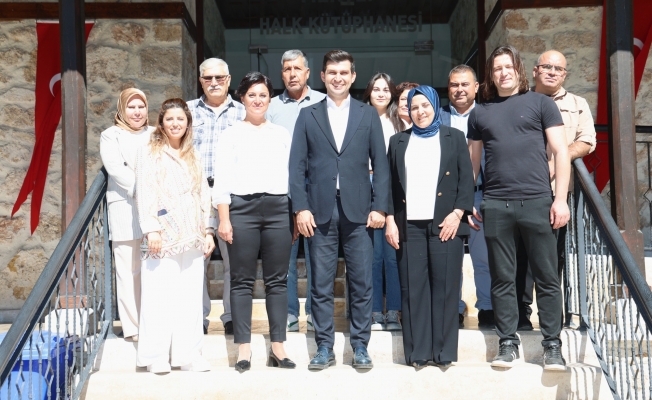 Aksu Belediyesi Taş Mektep halk kütüphanesi yeniden düzenlendi