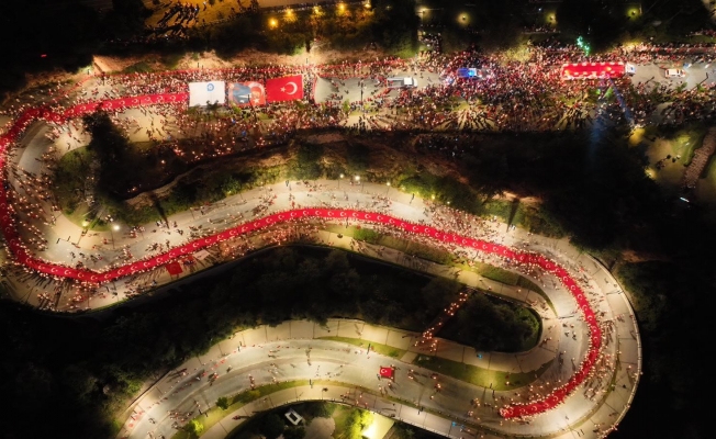 Antalya'da Fener Alayı'na yüzlerce kişi katıldı  Antalya'da Fener Alayı'na yüzlerce kişi katıldı