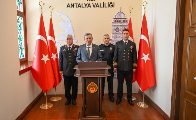 Antalya'da Ekim ayı asayiş verileri açıklandı