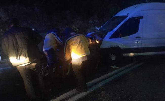  Antalya'da trafik kazası: 5 yaralı