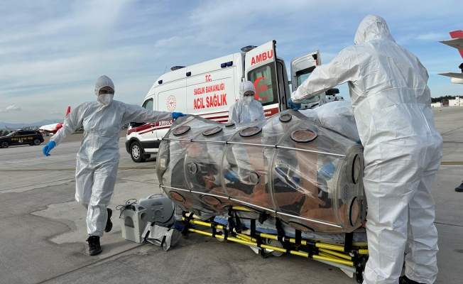 Antalya Havalimanı'nda uluslararası salgın senaryolu "Acil Durum Tatbikatı"