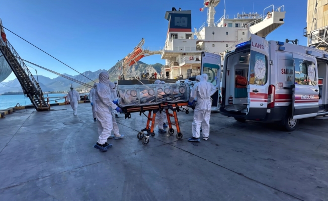 Antalya Limanı'nda uluslararası salgın tatbikatı