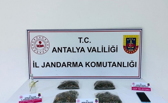 Serik'te uyuşturucu operasyonu