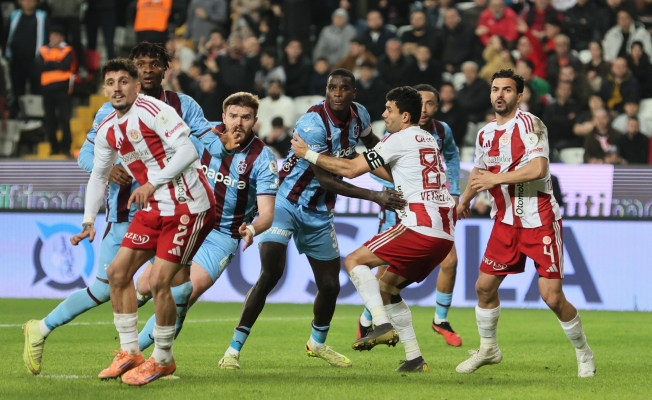 Trendyol Süper Lig: Antalyaspor: 1 - Trabzonspor: 0