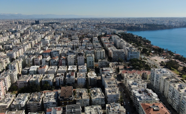 Antalya'da ocak ayında 5 bin 615 konut satıldı