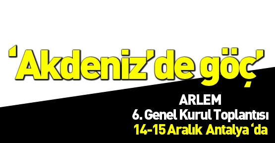 ‘Akdeniz’de göç’