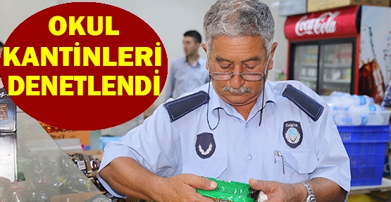 AKSU’DA OKUL KANTİNLERİ DENETLENDİ