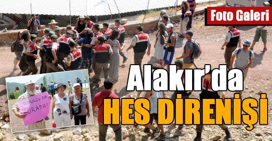 Alakır'da HES DİRENİŞİ