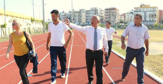 Antalya atletizm pisti yenilendi