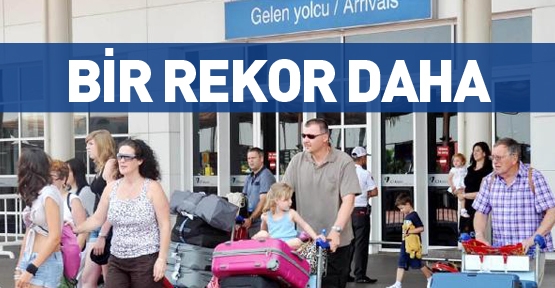 Antalya Havalimanı'nda bir rekor daha