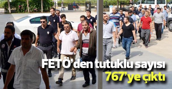 Antalya'da FETÖ'den tutuklu sayısı 767 oldu