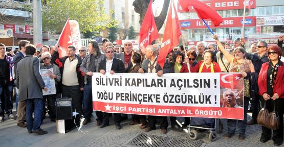 Antalya'da Feyzioğlu'na destek