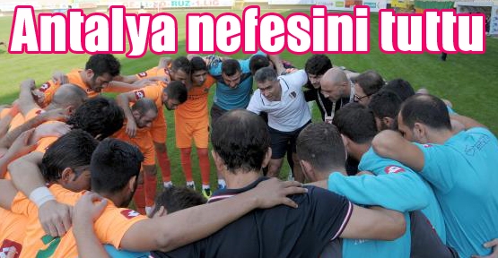 Antalyaspor'un galibiyet taktiği