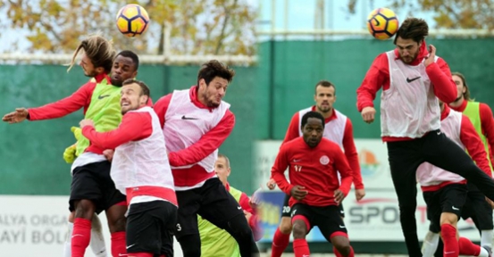 Antalyaspor'da gol antrenmanı