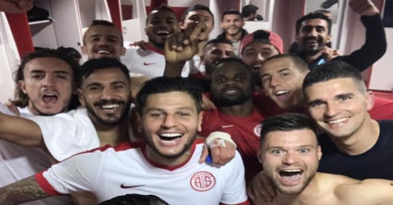 Antalyaspor'da zafer sevinci