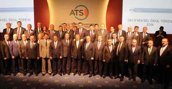 ATSO yılın işadamlarını ödüllendirdi