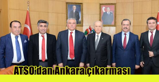 ATSO'dan Ankara çıkarması