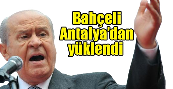 Bahçeli’den Başbakan’a sert eleştiriler 