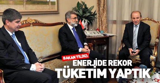 Bakan Yıldız: Enerjide rekor tüketim yapık