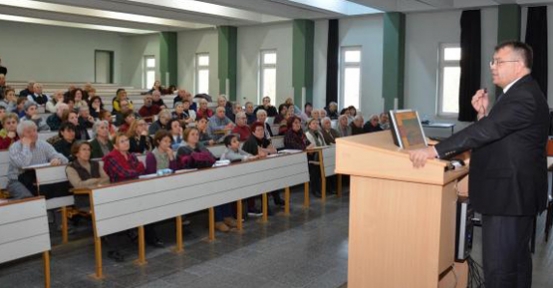Başkan Öztekin 'Yaşlılar Üniversitesi'nde