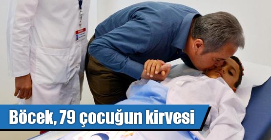 Böcek, 79 çocuğun kirvesi