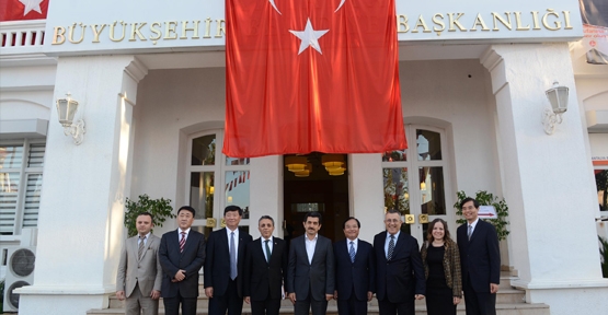 Büyükşehir Belediyesi Çin’in Qingdao kenti ile işbirliği köprüsü kuruyor
