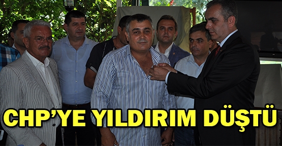 CHP’ye Yıldırım düştü