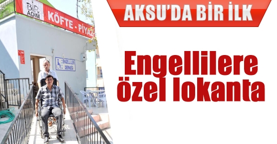 Engellilere özel lokanta