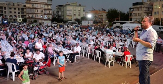 Etiler'de hüzünlü iftar