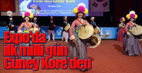  Expo'da ilk milli gün Güney Kore'den