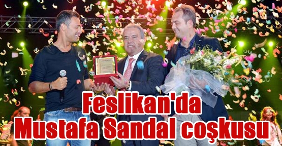 Feslikan'da Mustafa Sandal coşkusu