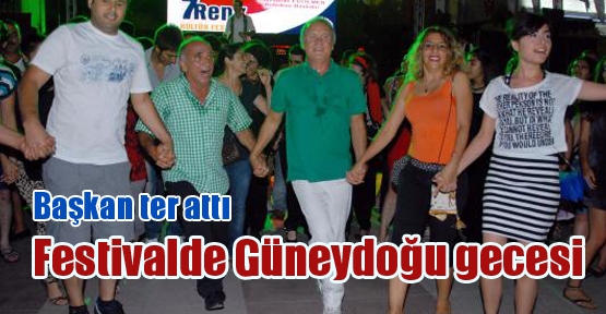 Festivalde Güneydoğu gecesi