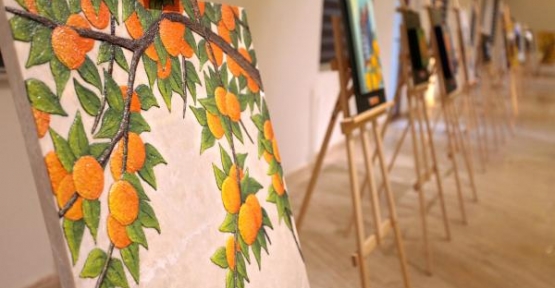 Figen Çiçek'in resim sergisi Expo 2016'da açıldı