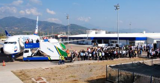 Gazipaşa'ya 8 ayda 500 bin yolcu