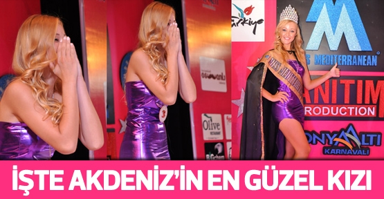 İşte Akdeniz'in en güzel kızı