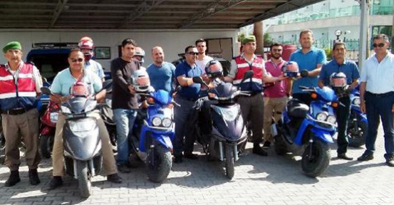 Jandarmadan motosiklet sürücülerine seminer