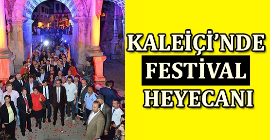 Kaleiçi’nde festival heyecanı