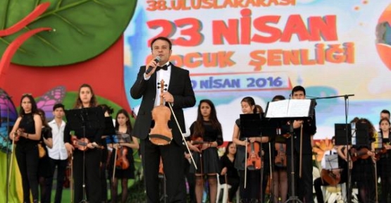 Kepezli çocuklardan dünya çocuklarına konser