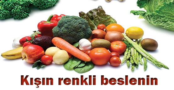 Kışın Renkli Beslenin