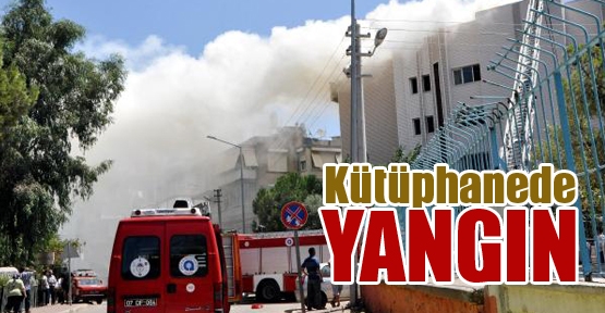 Kütüphanede YANGIN