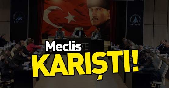 Meclis karıştı!