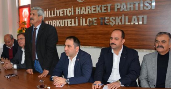 MHP'li Aksoy'dan Korkuteli ziyareti