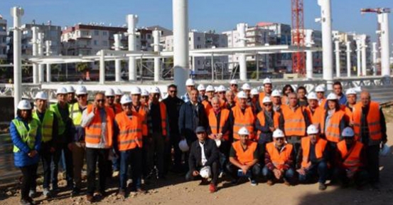 Mühendisler Büyükşehir'in projelerini inceledi