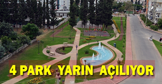 MURATPAŞA’DA 4 PARK AÇILIŞI