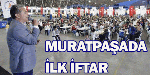  Muratpaşa'da ilk iftar heyecanı