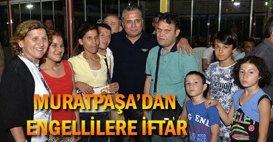 Muratpaşa'dan engellilere iftar 