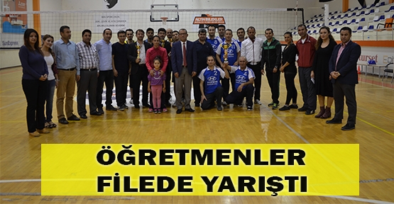 Öğretmenler Filede Yarıştı 